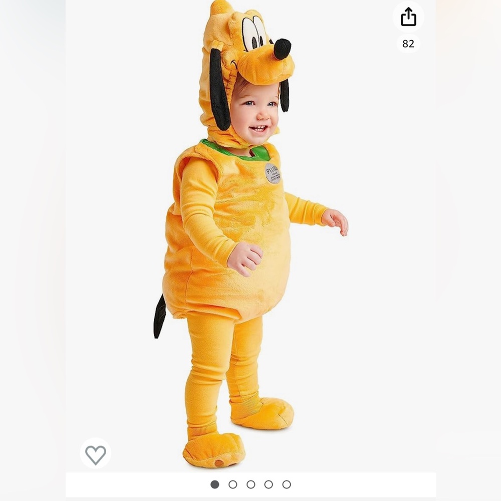 Disney Pluto costume 18-24 months